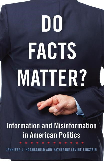 Do Facts Matter?: Information and Misinformation in American Politics Book Cover